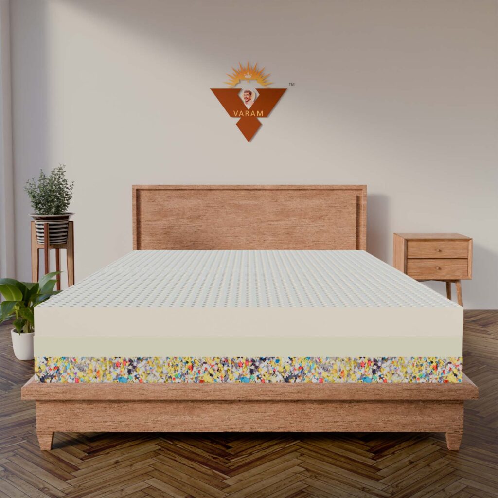 4 INCH REBONDED+4 INCH JJ+6 INCH LATEX MATTRESS