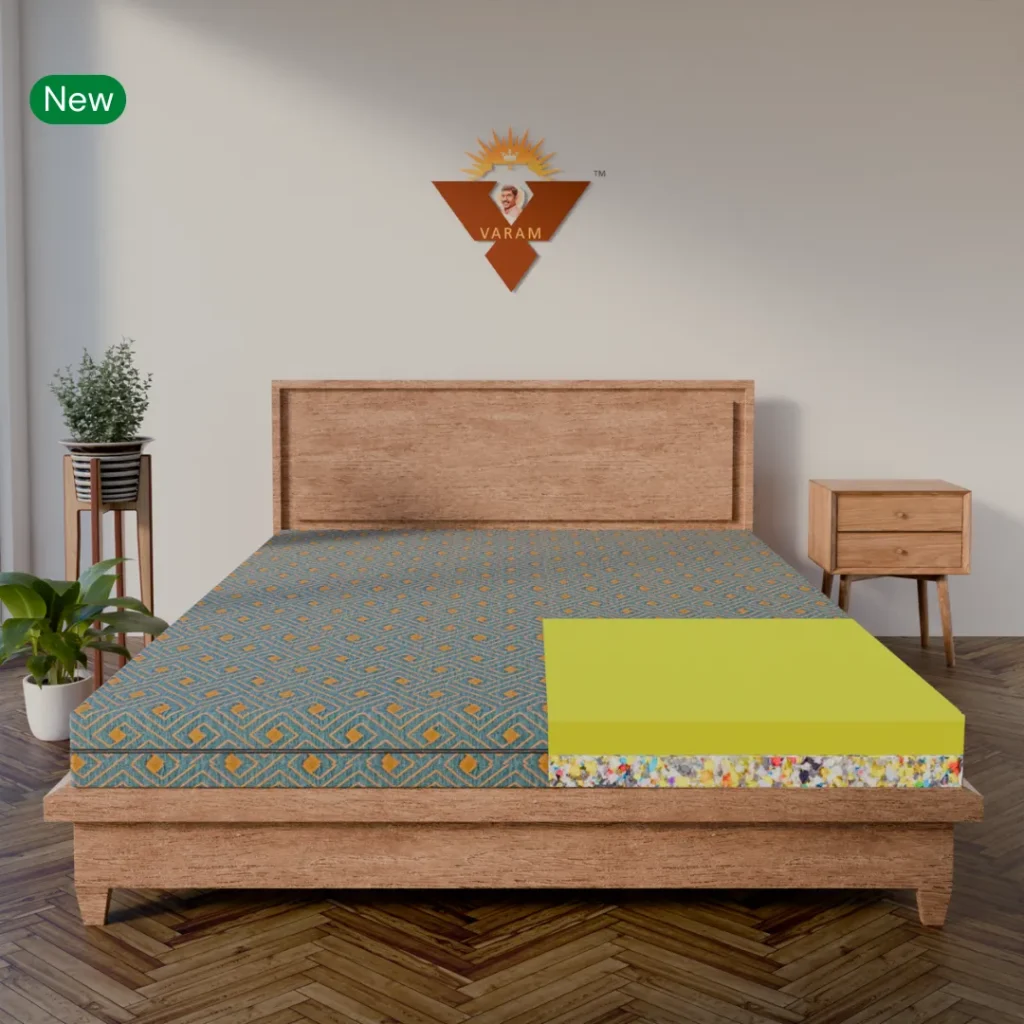 2 INCH REBONDED +2 INCH MEMORY FOAM MATTRESS