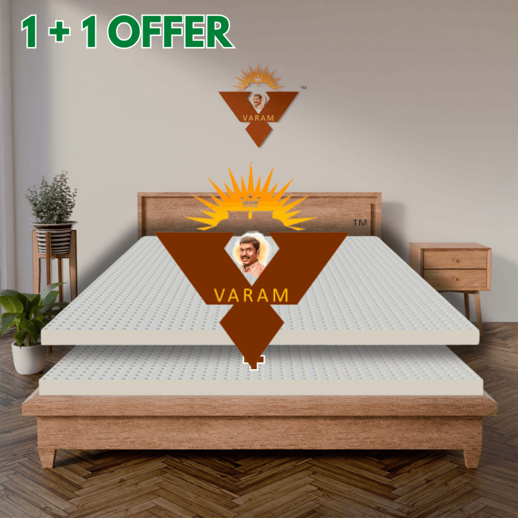 Watermark -2 INCH LATEX MATTRESS 1+1