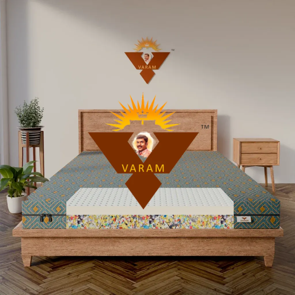 Watermark-4 INCH REBONDED+2 INCH LATEX MATTRESS