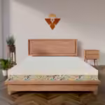 4 inch rebonded+ 4 inch latex mattress