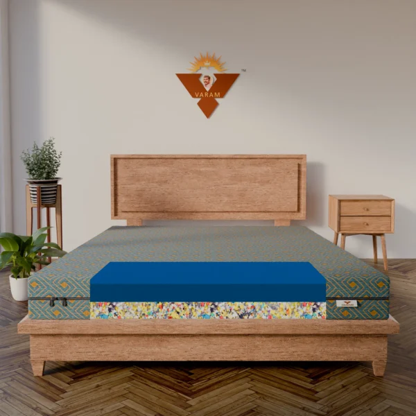 4 INCH REBONDED+4 INCH HR MATTRESS