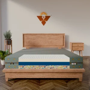 4 INCH REBONDED+4 INCH HR+4 INCH LATEX MATTRESS