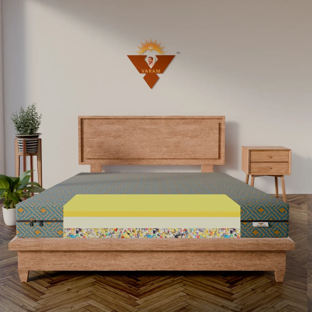 4 INCH REBONDED+4 INCH JJ+ 2 INCH MEMORY MATTRESS