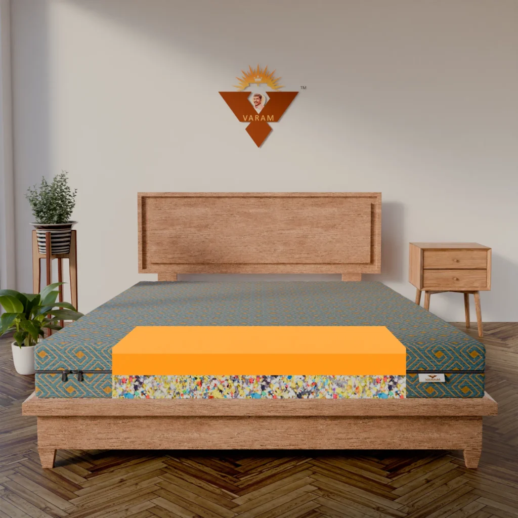 4 INCH REBONDED+4 INCH PU MATTRESS