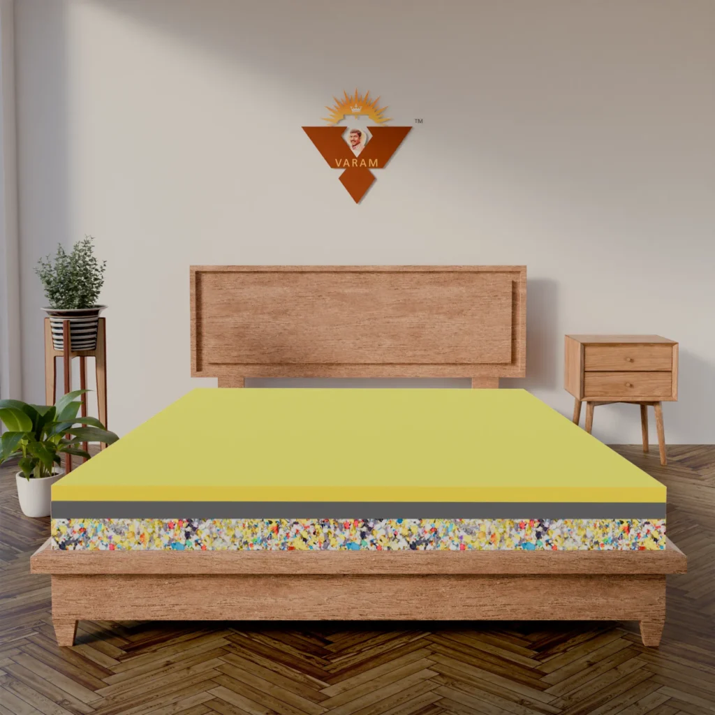 4 INCH REBONDED+2 INCH SUPERSOFT+2 INCH MEMORY MATTRESS