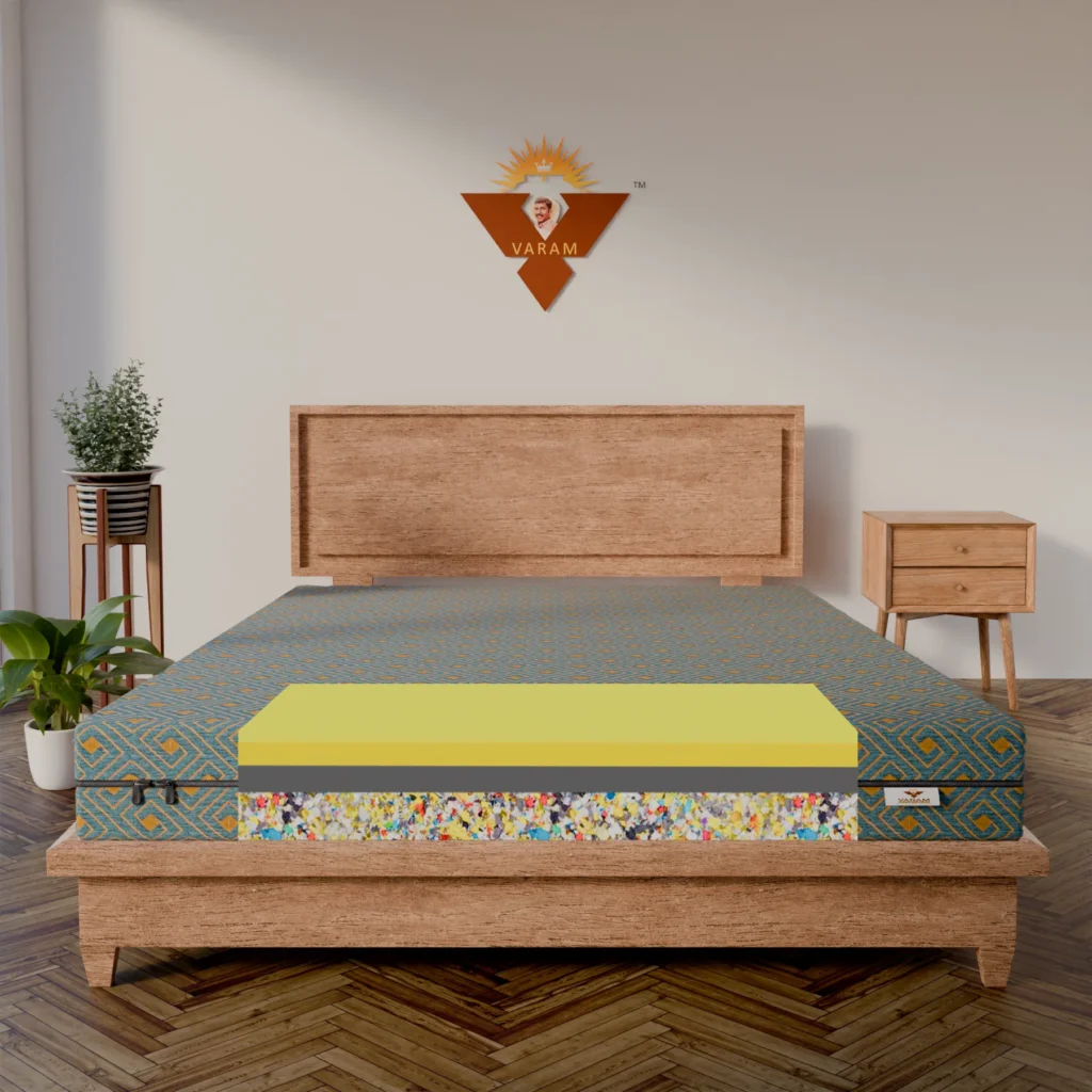 4 INCH REBONDED+2 INCH SUPERSOFT+2 INCH MEMORY MATTRESS