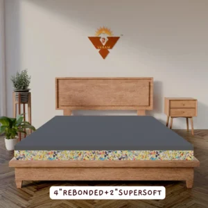 4 INCH REBONDED+2 INCH SUPERSOFT MATTRESS