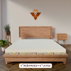 2 INCH REBONDED+4 INCH LATEX MATTRESS