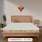 4 INCH REBONDED+4 INCH LATEX MATTRESS