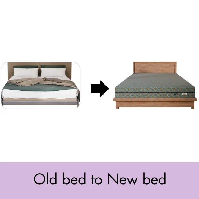 Old bed to New bed