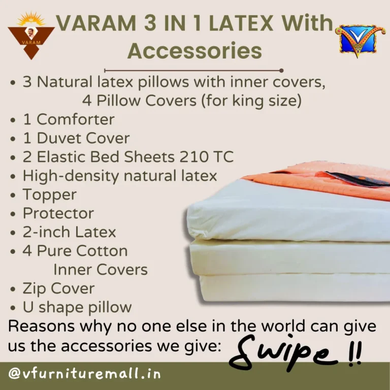 varam 3in1 latex with accessories