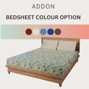 addon bedsheet colour option