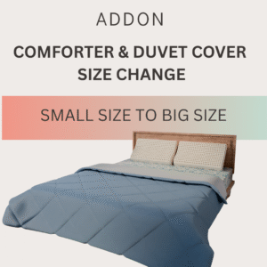 addon comforter & duvet cover size change